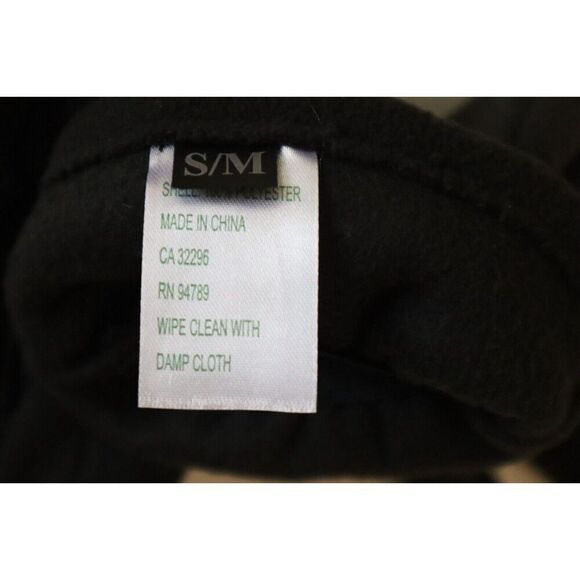 The Men's Store Bloomingdale's M9072 Mens Sz S/M Black Fleece Touchscreen Gloves - Picture 5 of 6
